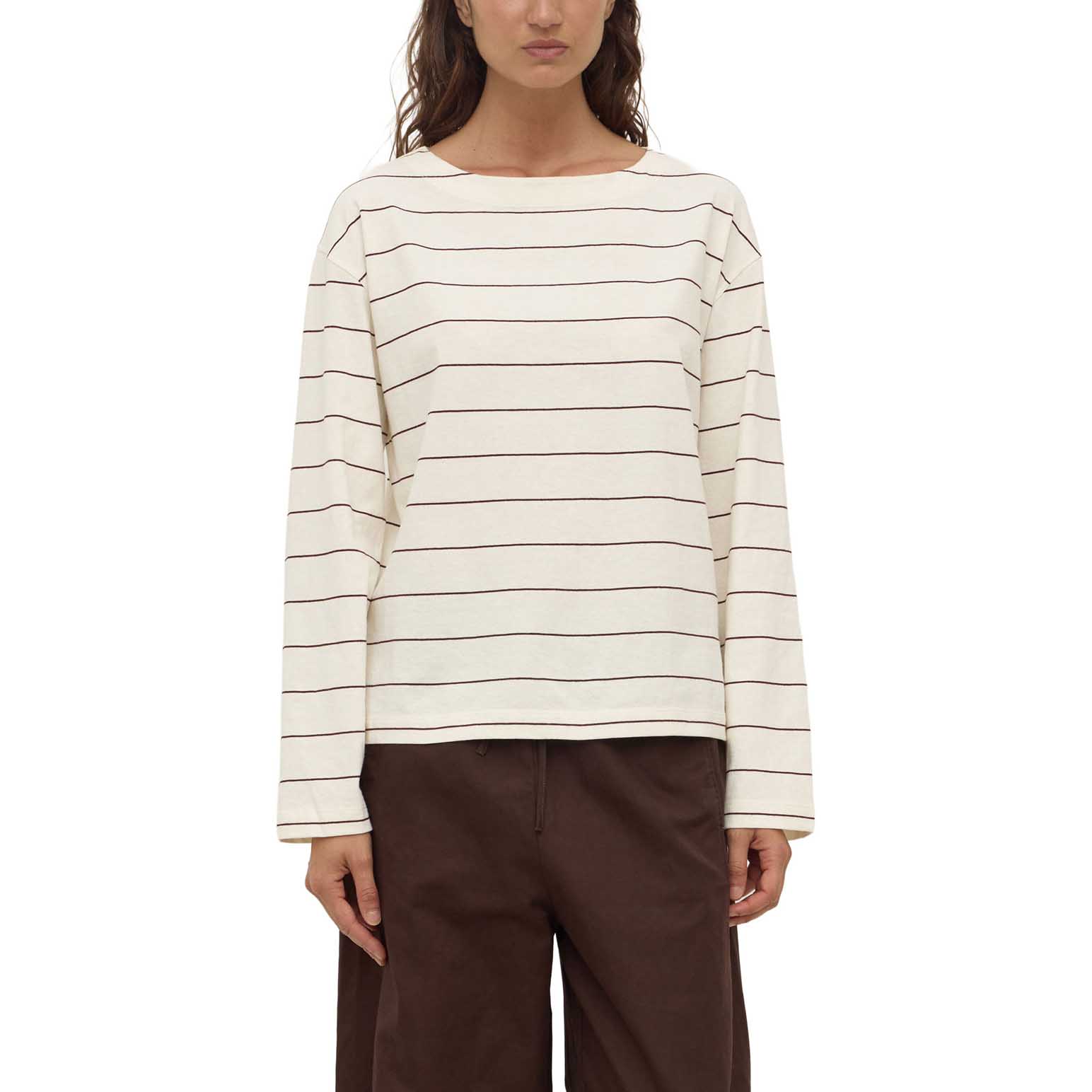 Assembly Label Scout Long Sleeve Tee Cream/Mulberry